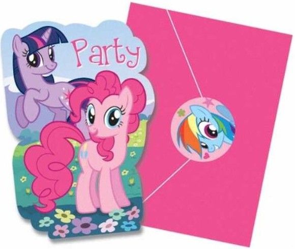 8 MY LITTLE PONY Friendship Adventures INVITATIONS ~ Birthday Party Supplies