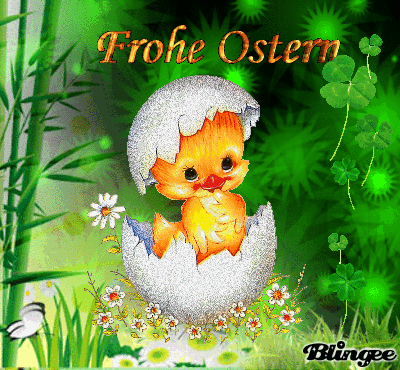 Oster gif beweglich