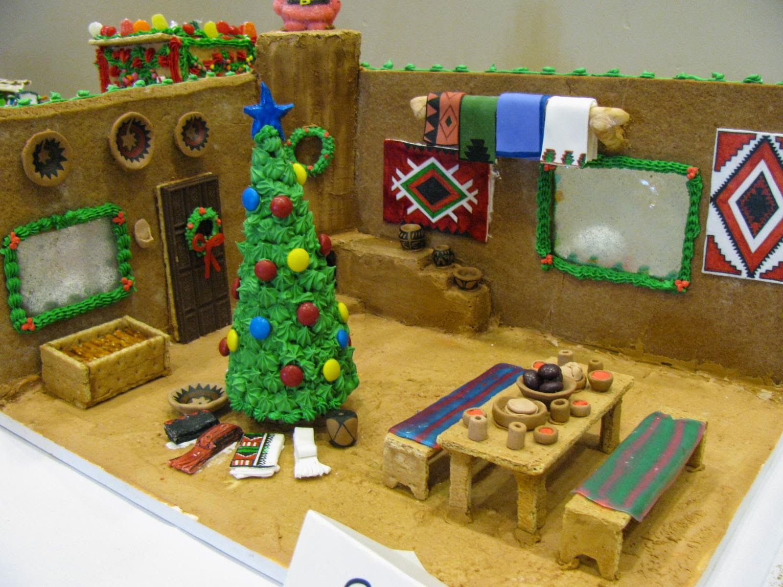 Southwest Gingerbread House Contest Indian Pueblo Cultural Center Christmas Gingerbread Southwest Gingerbread House Contest Indian Pueblo Cultural Center Christmas Gingerbread
