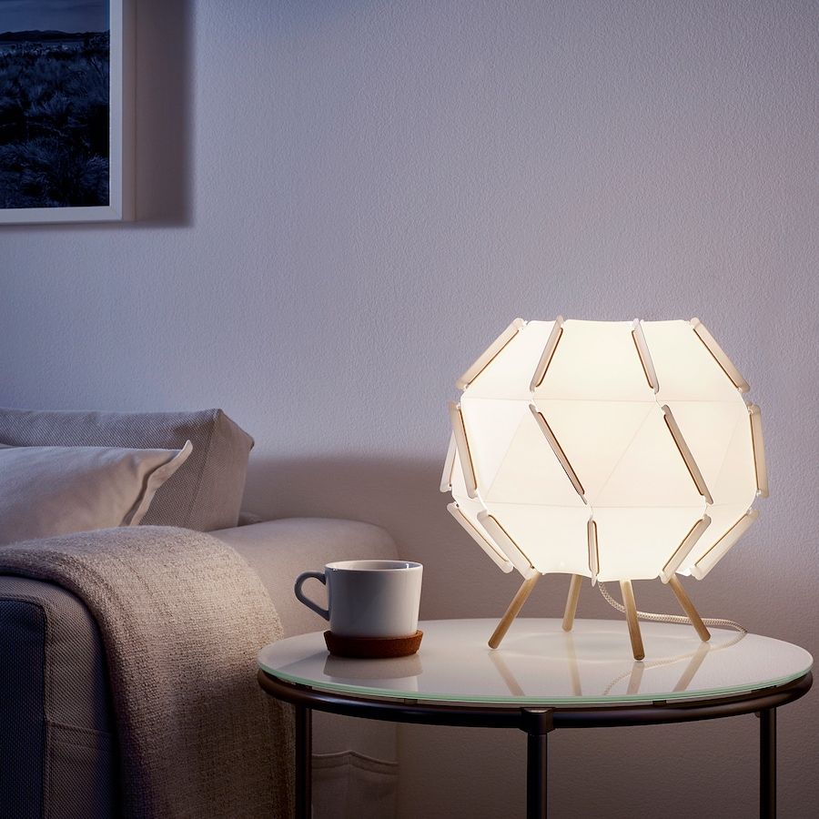 SJÖPENNA white, Table lamp IKEA in SJÖPENNA white, Table lamp IKEA