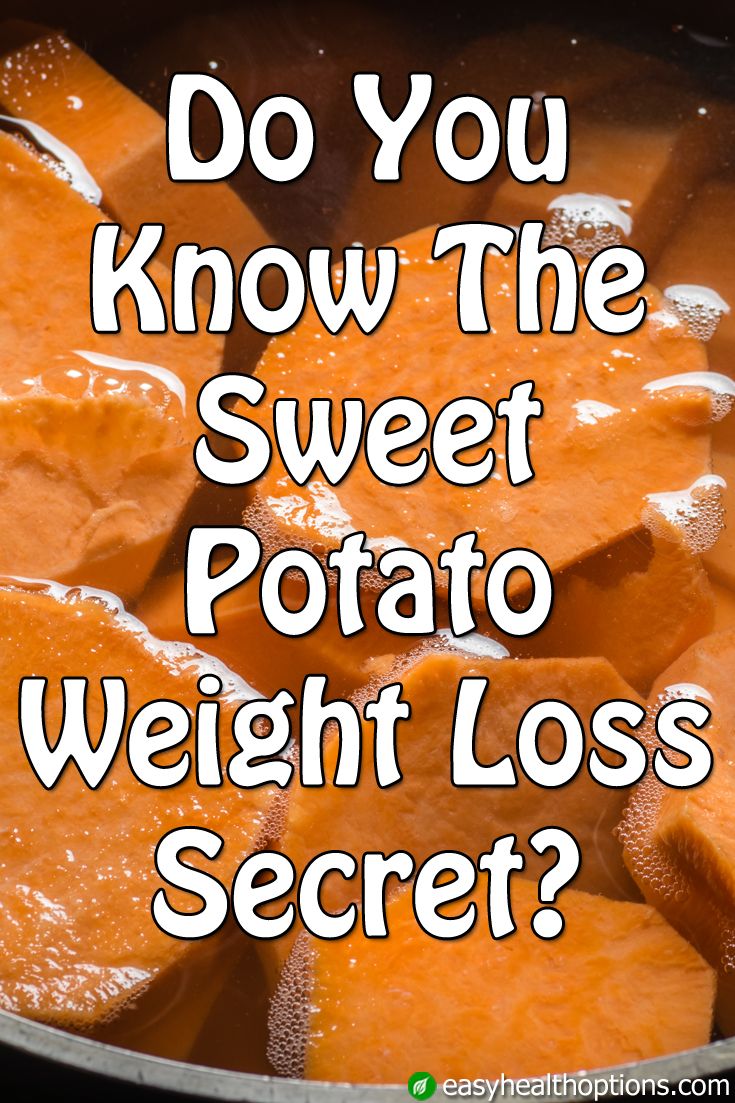 Do you know the sweet potato weight loss secret?