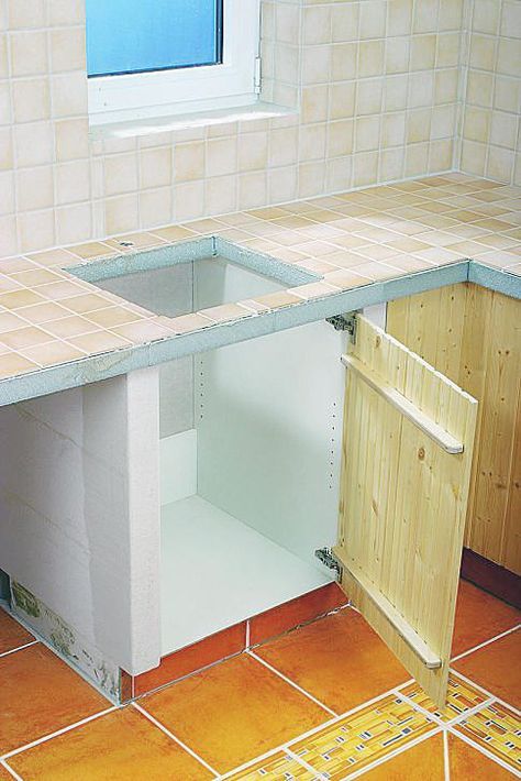 Küchenbau aus Porenbeton Kitchen sink design, Sink design and Sinks - küche aus beton selbst bauen Küchenbau aus Porenbeton Kitchen sink design, Sink design and Sinks - küche aus beton selbst bauen