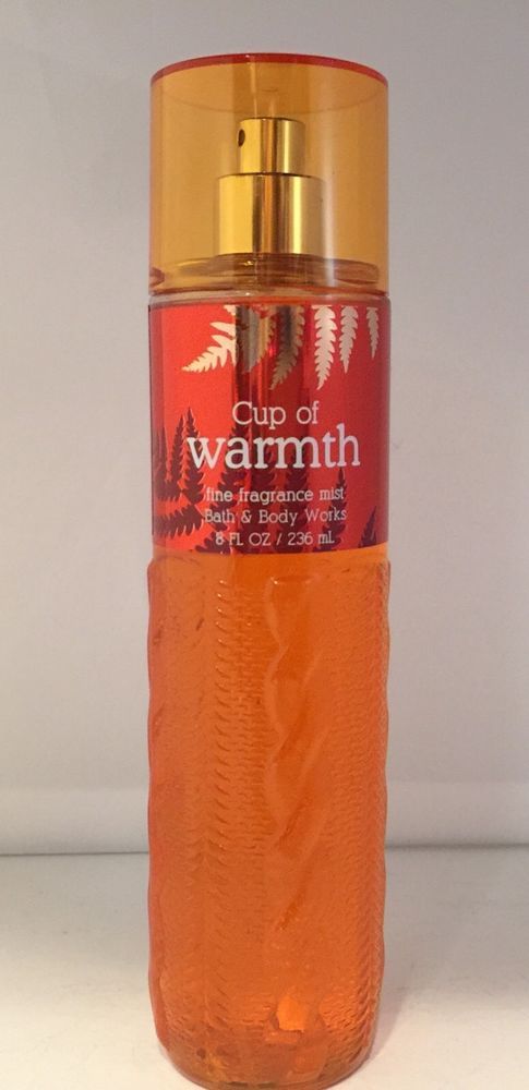 1 bath body works cup of warmth fine fragrance mist spray 8 fl oz bath and body works cup of warmth