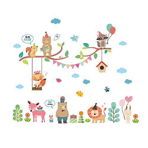 Cartoon Children Wall Art Decal Wall Sticker Murals Home Decoration Accessories
