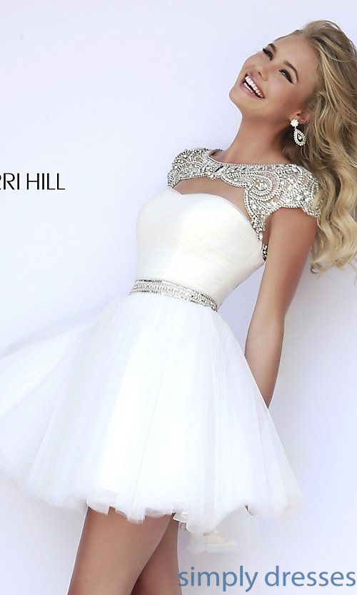 White Formal Dresses Short on Sale, UP ...