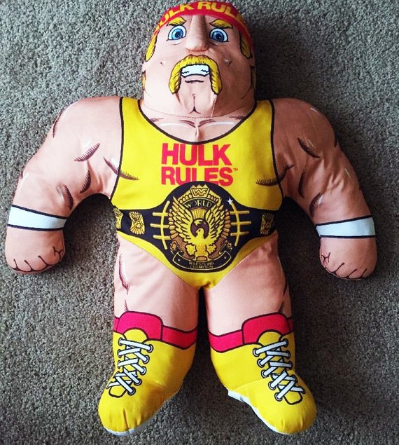 wwe stuffed wrestling dolls