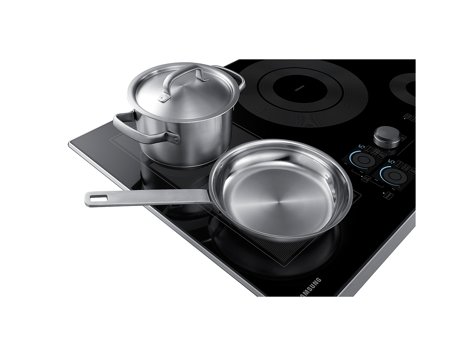 Samsung 30 Induction Cooktop In Black In 2020 Black Stainless Steel Samsung Stainless Steel
