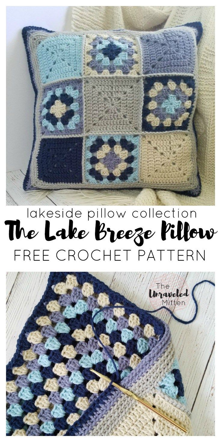 Lakeside Crochet Pillow Collection: Part 1 | The Unraveled Mitten