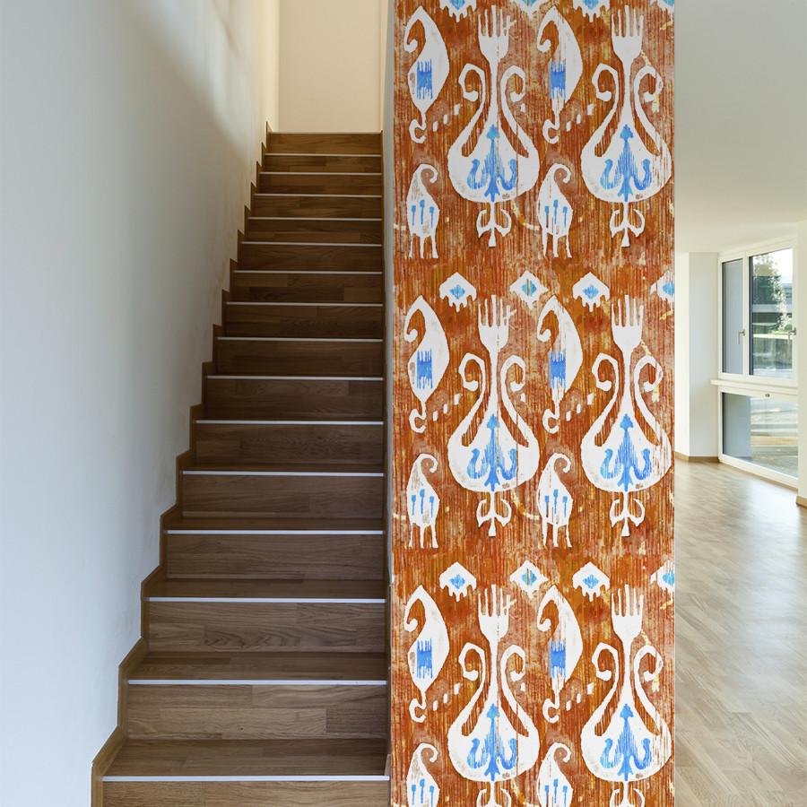 WallPops NuWallpaper Tibetan Grasscloth Peel and Stick