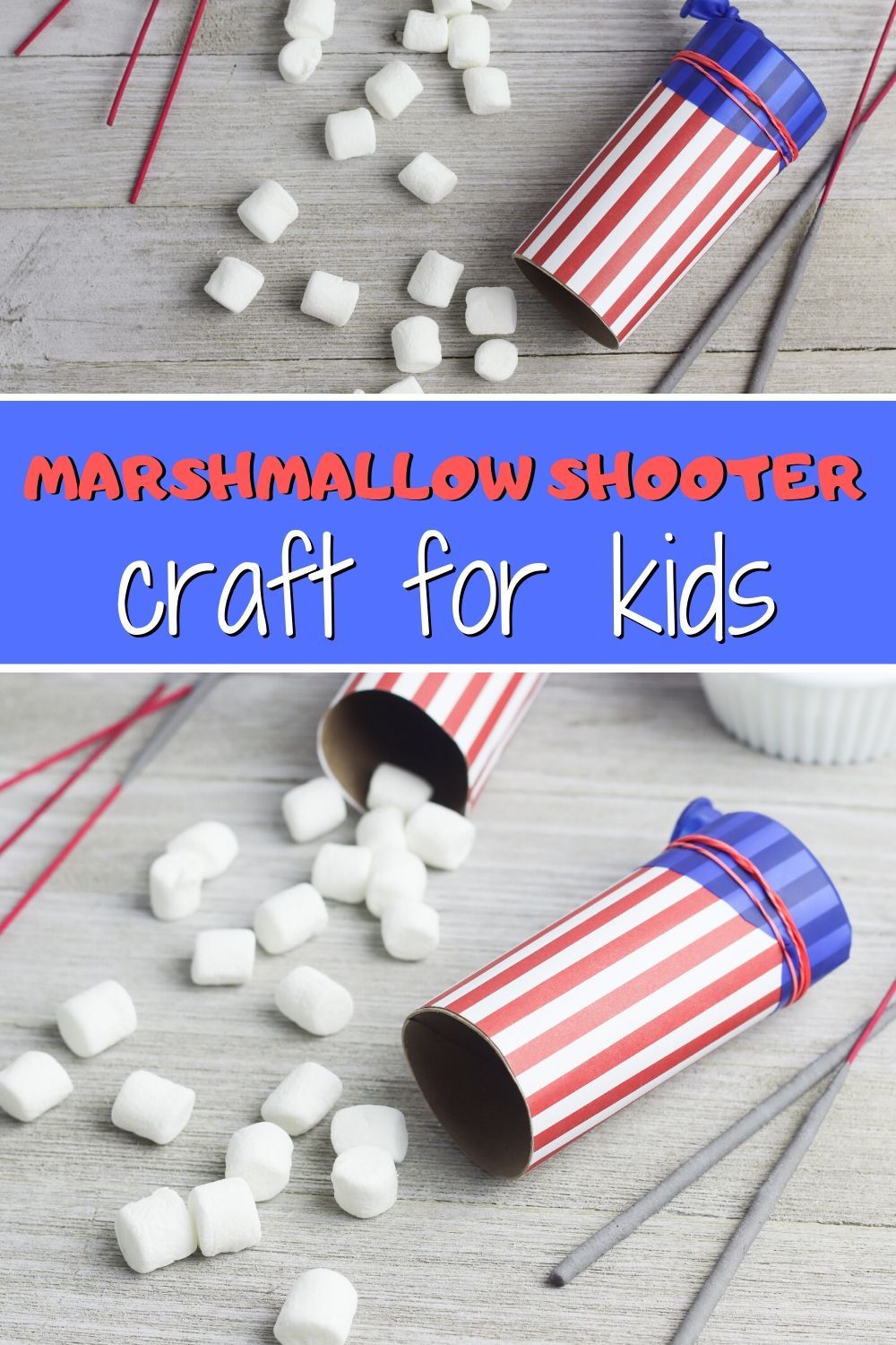 DIY Marshmallow Shooters and Fun 4th of July Games