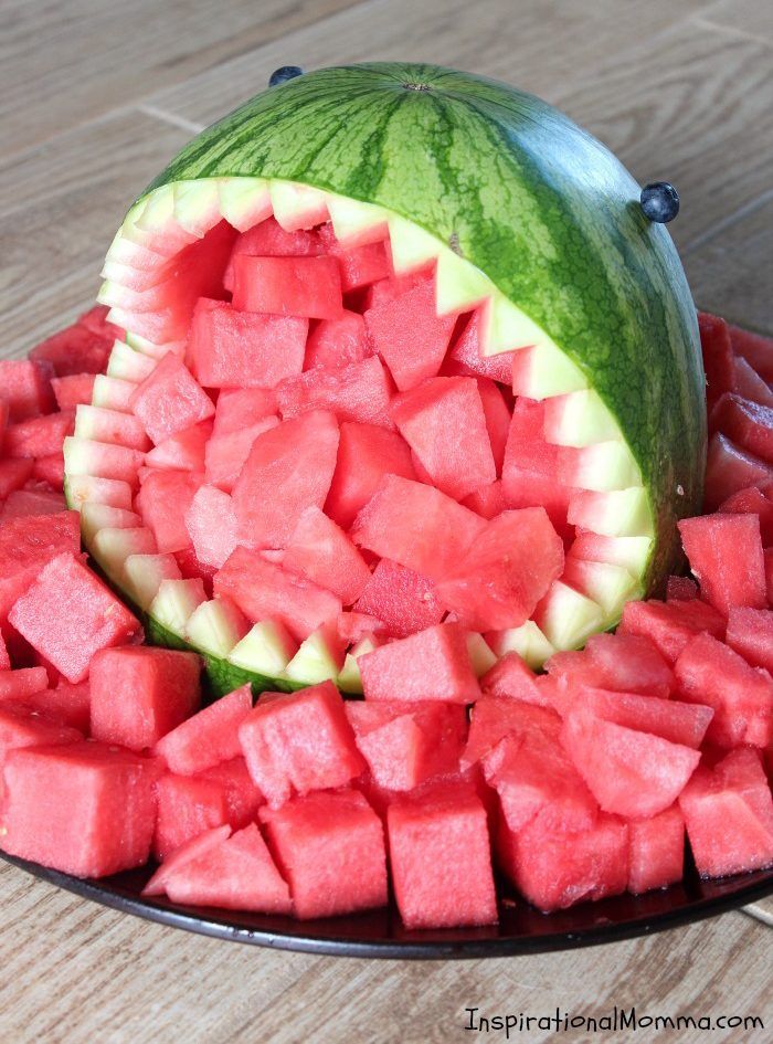 This Watermelon Shark will be the talk at your next party! Sweet and delicious, it is the perfect summertime snack and so easy to create! Summer Bash, Summer Birthday Party, Summer Pool, Summer Parties, 1st Birthday, Birthday Parties For Kids, Birthday Ideas, Birthday Party Snacks, Kid Parties
