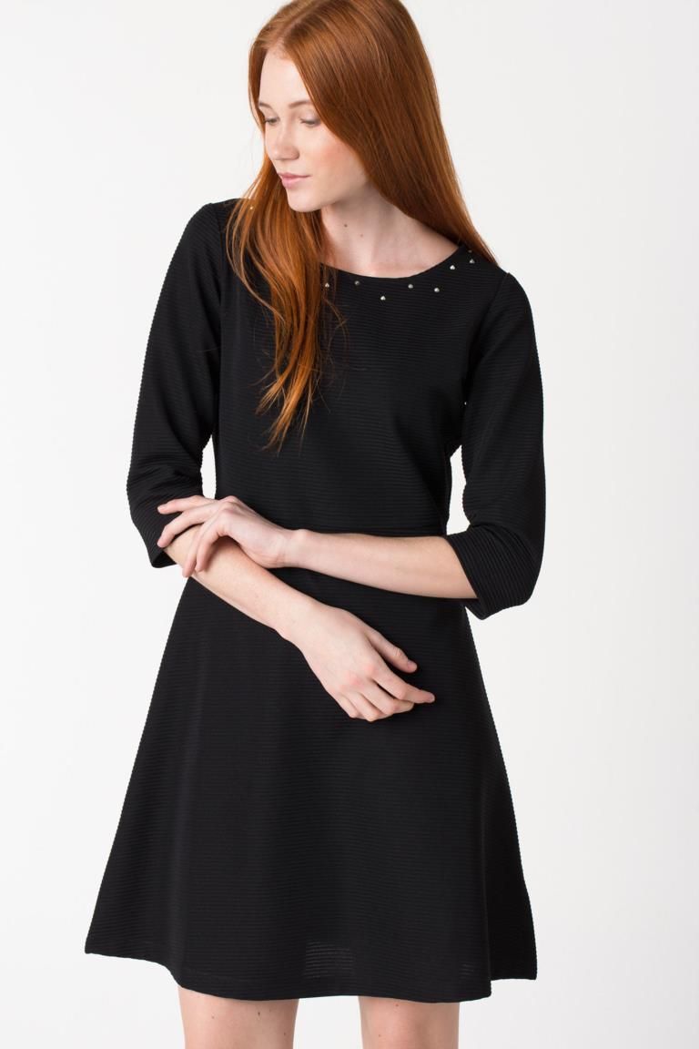 Siyah Kadin Trend Elbise 370395 Trend Elbiseler Moda Stilleri Trendler