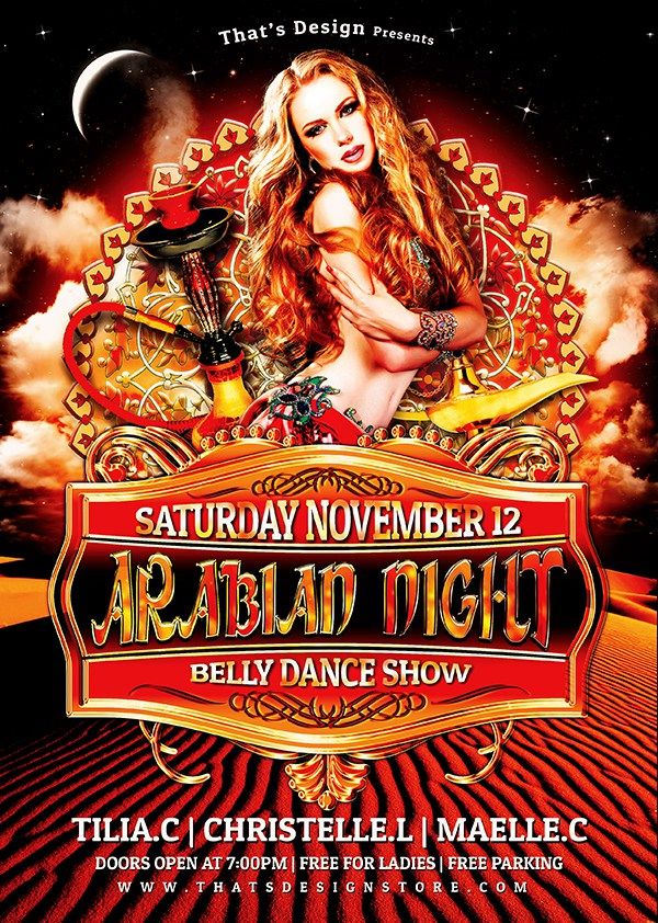 arabian nights flyer template 2 flyer templates pinterest arabian nights flyer