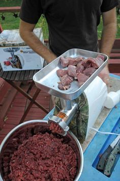 How to make venison taste better and 12 reasons why it doesn't For great deer burger, try blending the ground venison with a little cheap bacon. Venison Burgers, Venison Meat, Canning Venison, Venison Tenderloin, Venison Marinade, Roast Brisket, Sausage Recipes, Cooking Recipes, Cooking Games