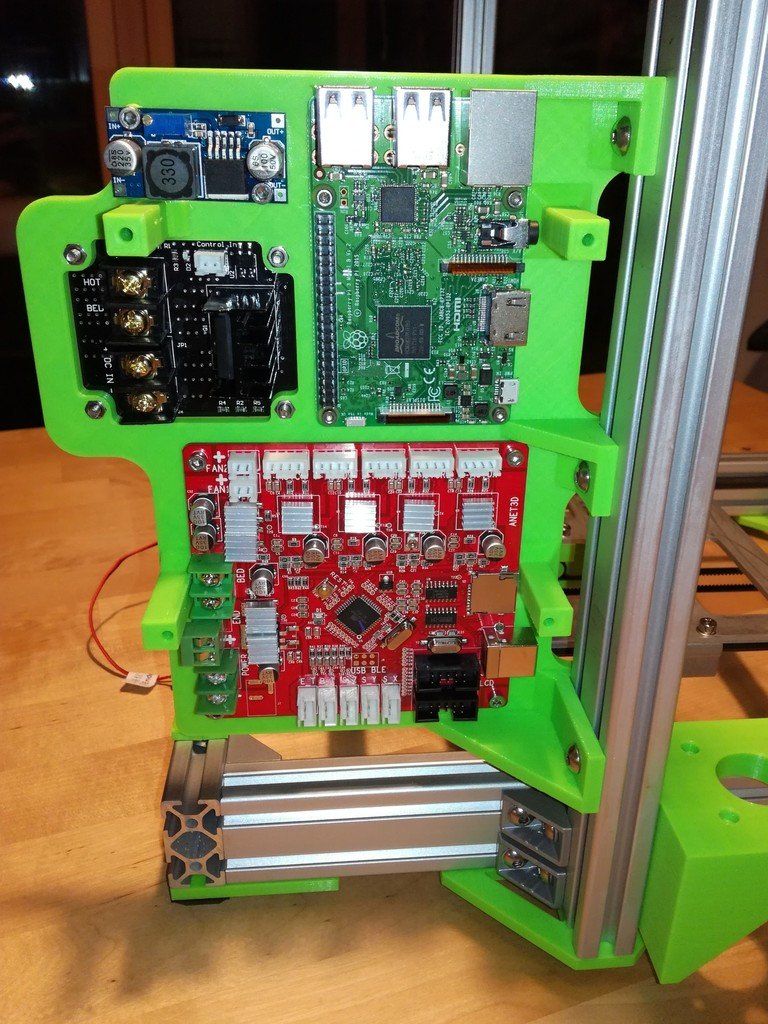 AM8 - Metal Frame for Anet A8 version CZ (EU) by Maxinoha