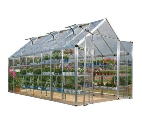 Palram Premier Snap N Grow Greenhouse Polycarbonate Greenhouse