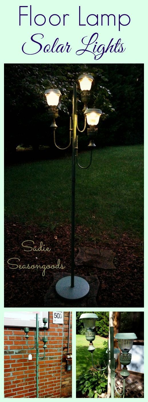 Turn a rickety antique vintage floor lamp into the most Turn a rickety antique vintage floor lamp into the most