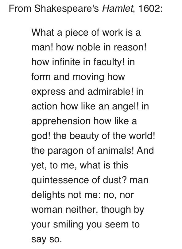 what a piece of work is man monologue what a piece of work is man full speech
