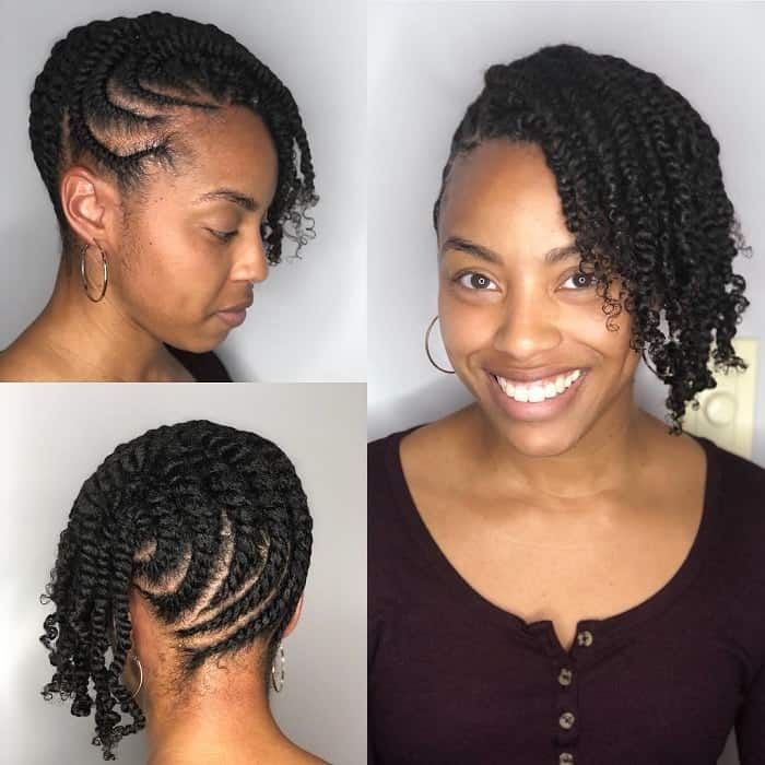 Flat twist step by step #twist _ flache drehung schritt ...