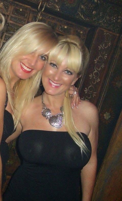 Cougar Xxx Two Sexy Blonde Milfs In Black Posing At Cougar Xxx Cougar Pinterest Blondes