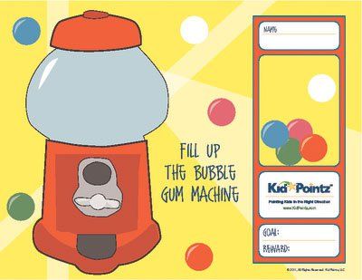 printable sticker reward chart