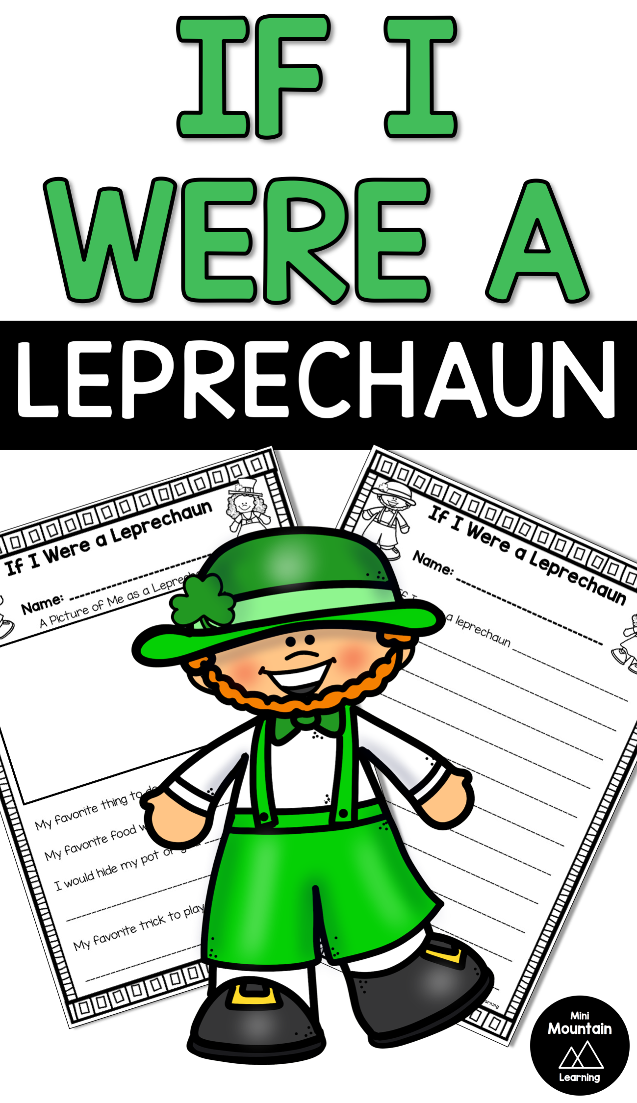St. Patrick's Day writing activity for elementary. Have your … | St