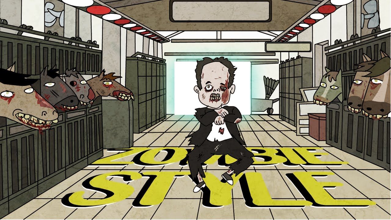 open gangnam style zombies open gangnam style zombies