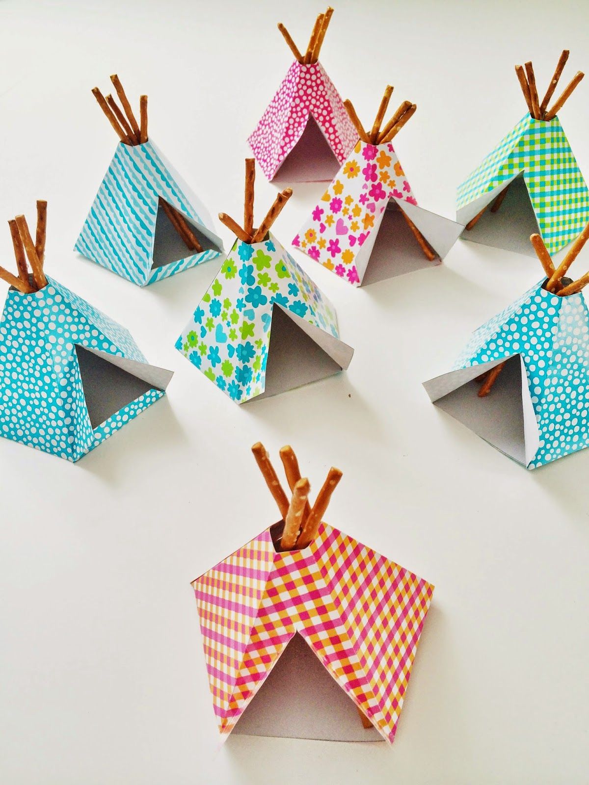 tipi traktatie (traktatie maken.nltraktatie Afbeelding van de traktatie Wigwam | Traktaties, Kinderen