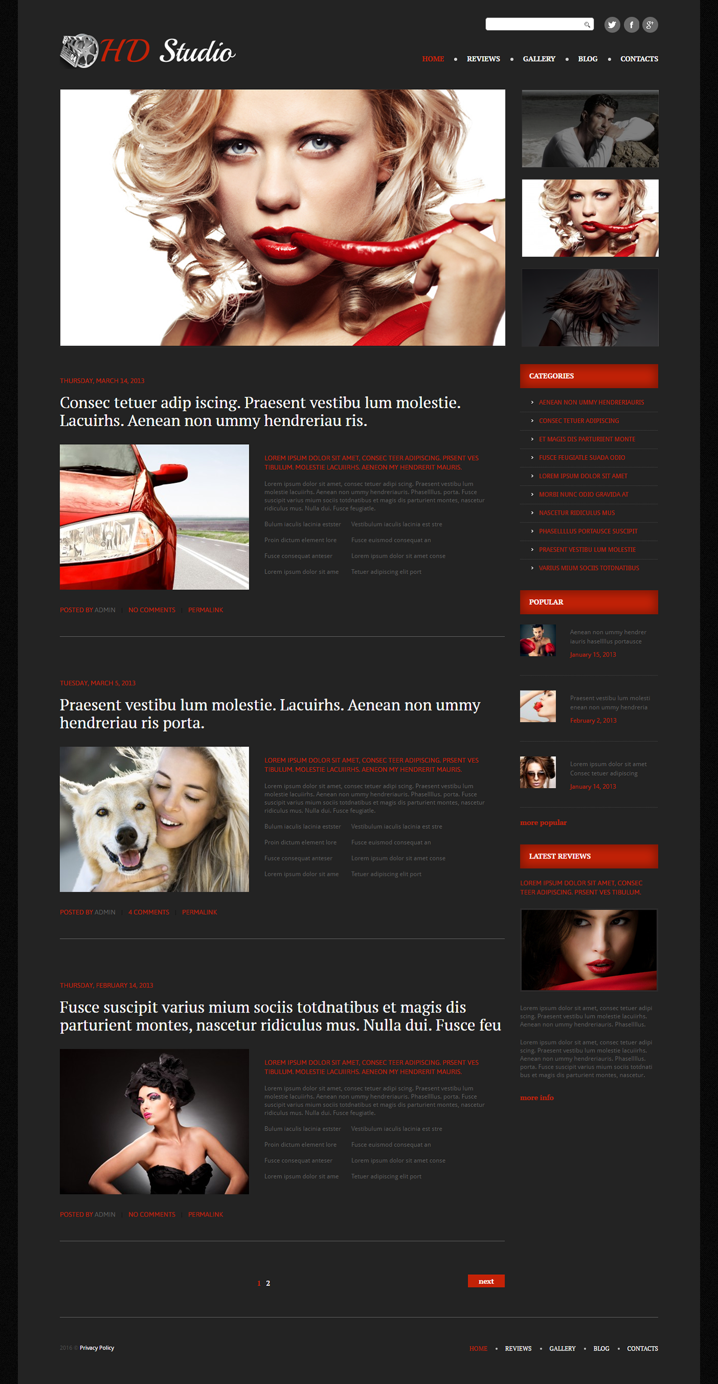 videography wordpress theme on behance videography portfolio websites