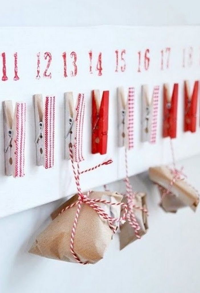24 idées pour un calendrier de l'avent fait maison #calendrierdelaventfaitmaison