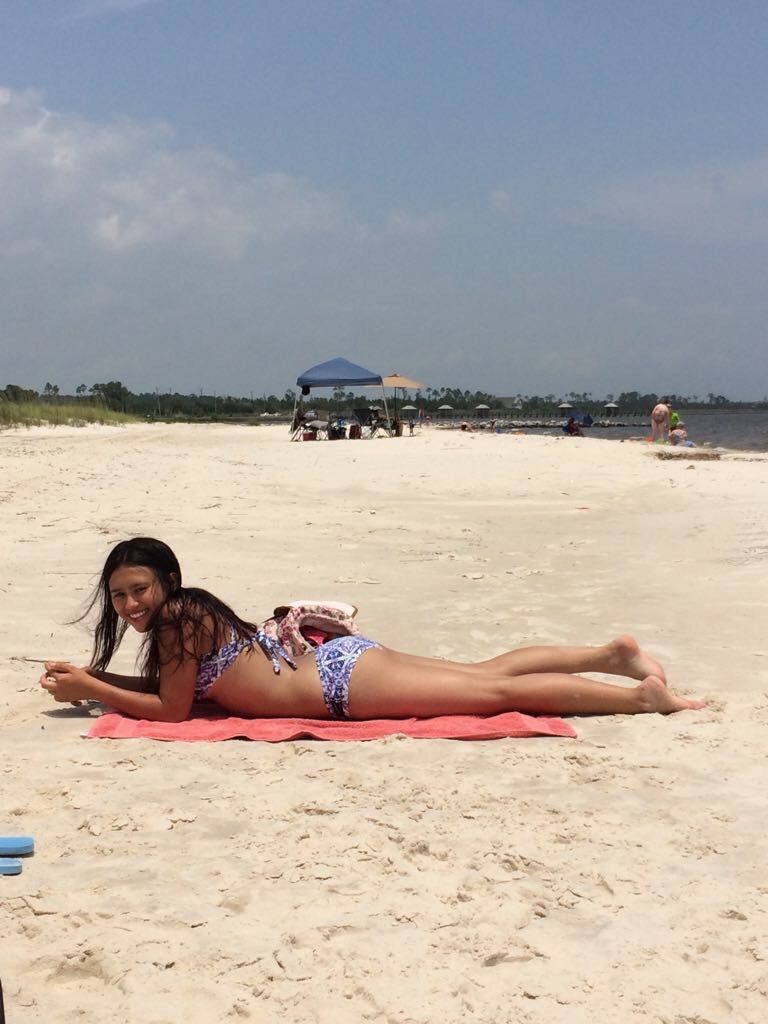 nasa road beach Bikini Mcdermott recommends First lesbian encounter friend