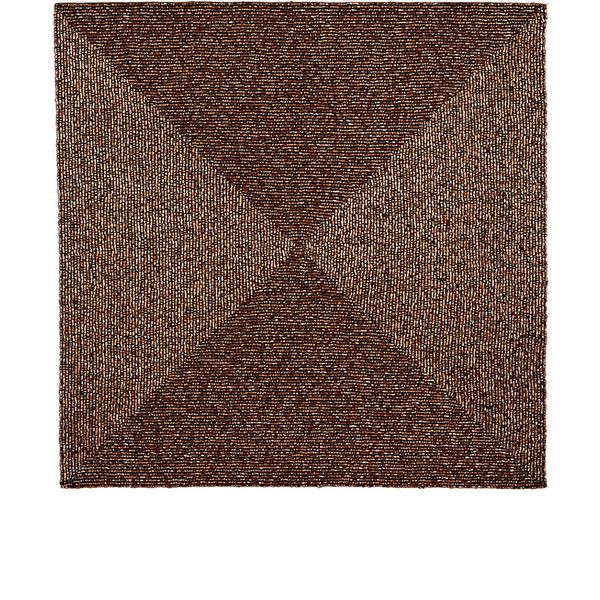 Kim Seybert Beaded Square Placemat 39 Liked On Polyvore Kim Seybert Beaded Square Placemat 39 Liked On Polyvore Featuring Home Kitchen