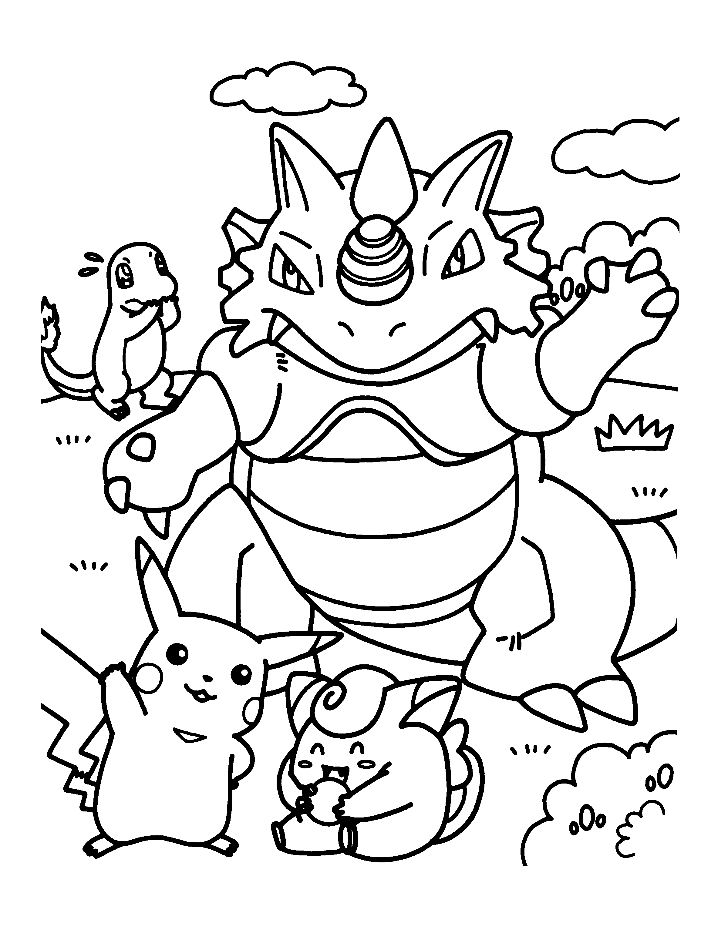 Pokemon Coloring Pokemon Coloring
