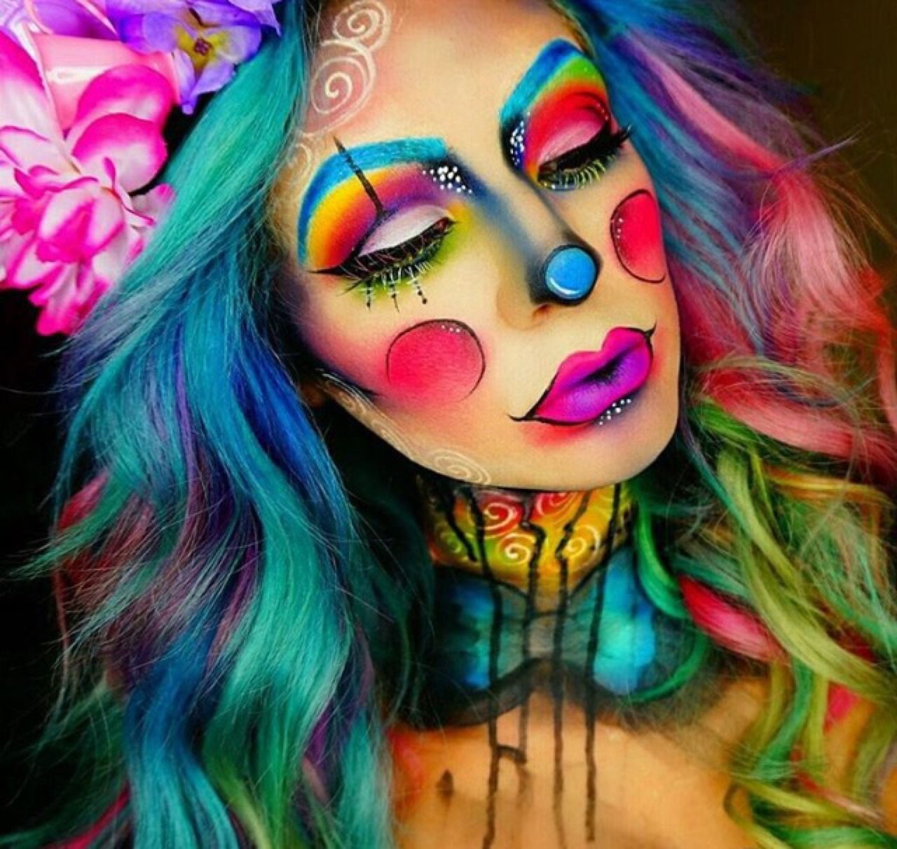 Halloween Makeup: Photo | Maquillaje de halloween bonito, Maquillaje de