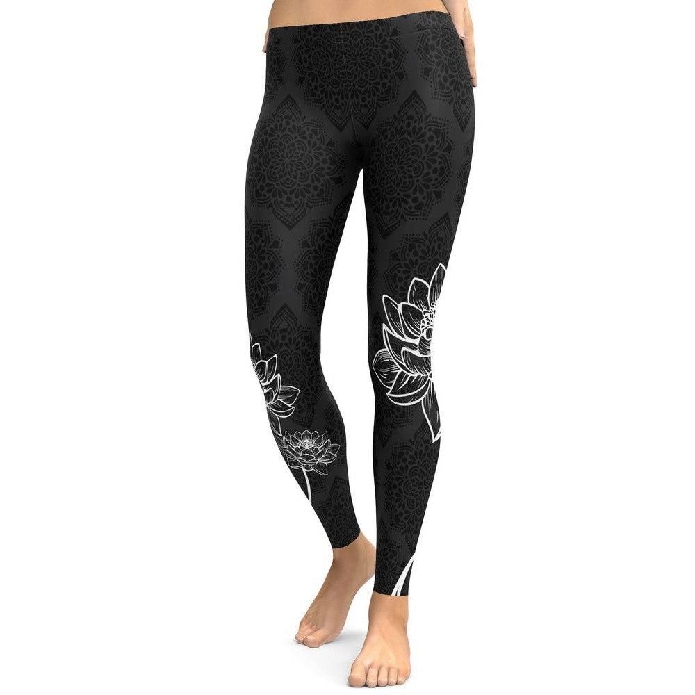 Hohe Taillenhosen Jogginghose Elastische Hosen Yogahosen Damenmode Sporthosen