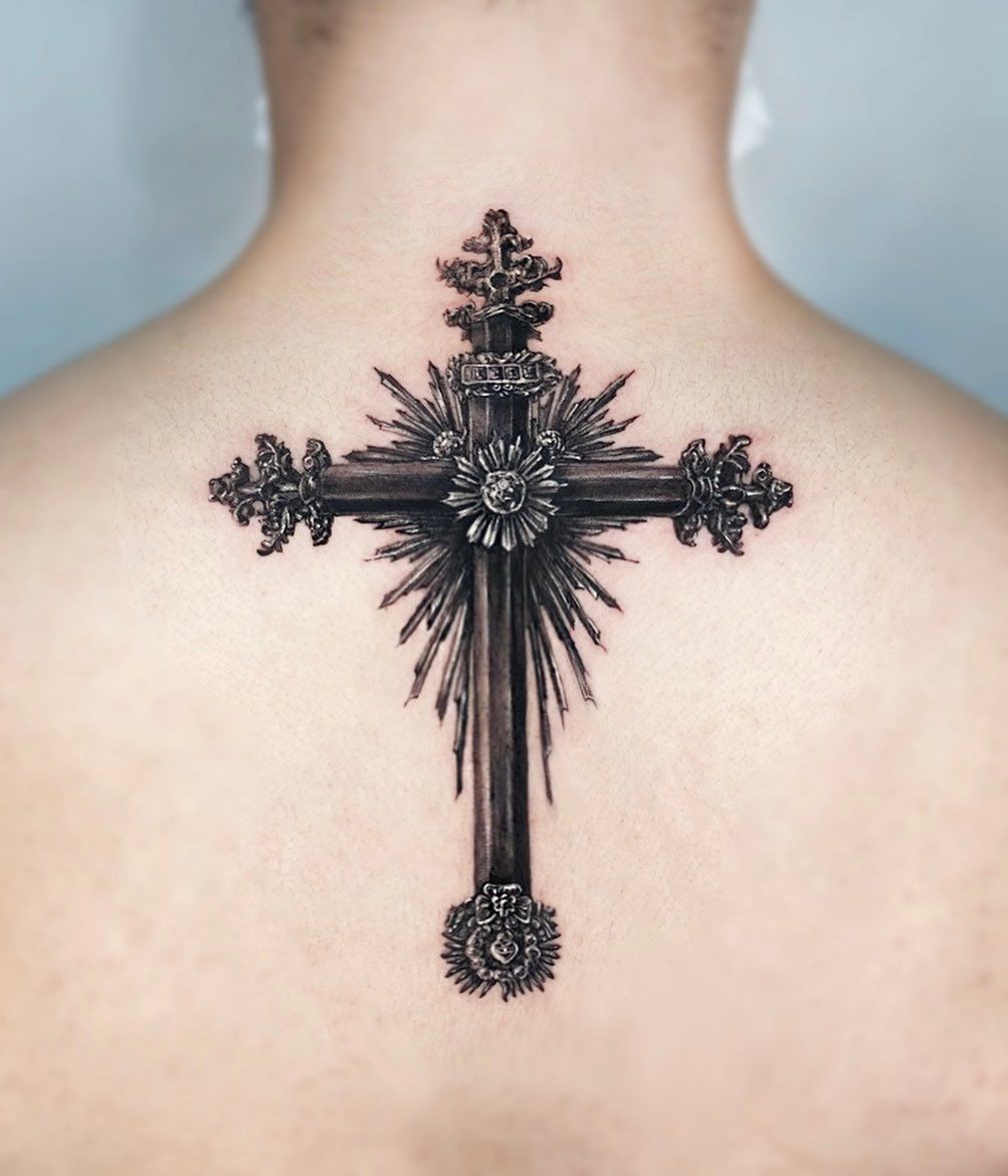30 Cross Tattoo Design Ideas For Men And Women 100 Tattoos Cross differentiate-between-test-cross-and-back-cross-3-marks-brainly-in