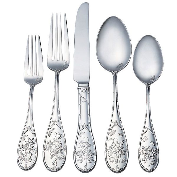 Portmeirion Botanic Garden Stainless Flatware Silverware Set Portmeirion Botanic Garden Stainless, Portmeirion Botanic Garden Silverware