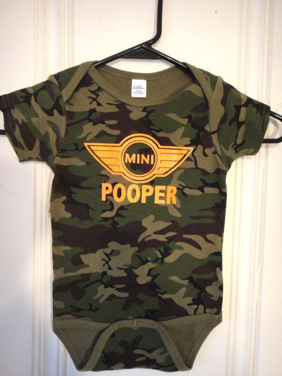 Mini Cooper Er Green Camo Baby Onesie Vinyl By Crfavorfrenzy Mini Cooper Er Green Camo Baby Onesie Vinyl By Crfavorfrenzy