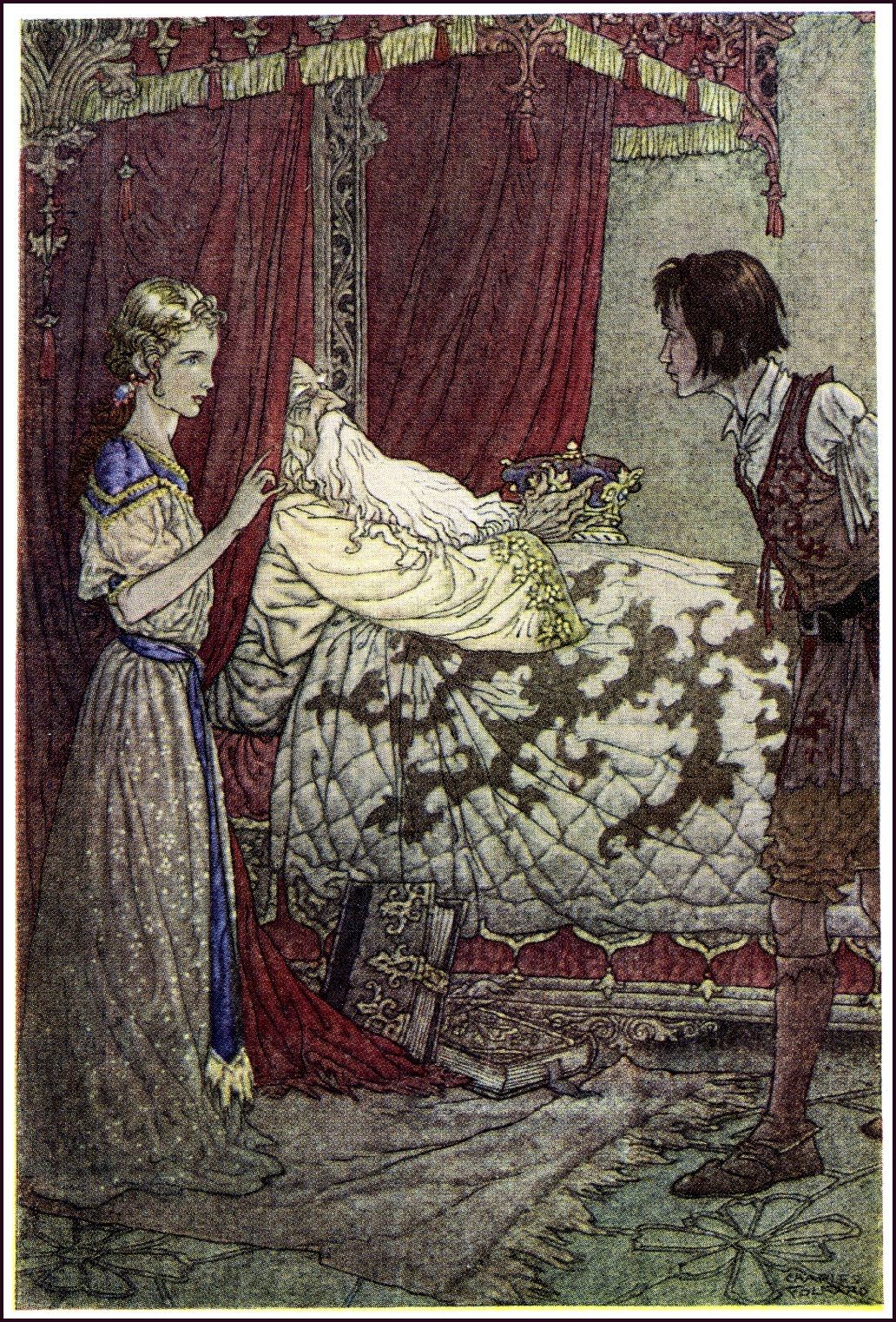 The Princess and Curdie (illustrated)