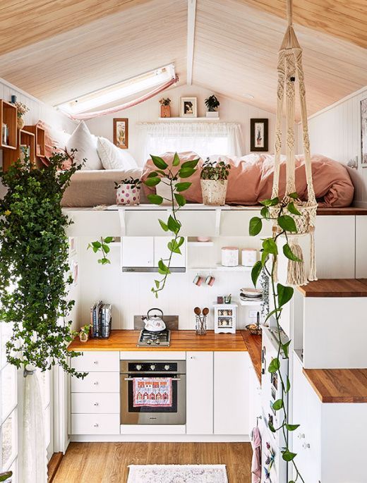 A Tiny Home On Wheels #compactliving