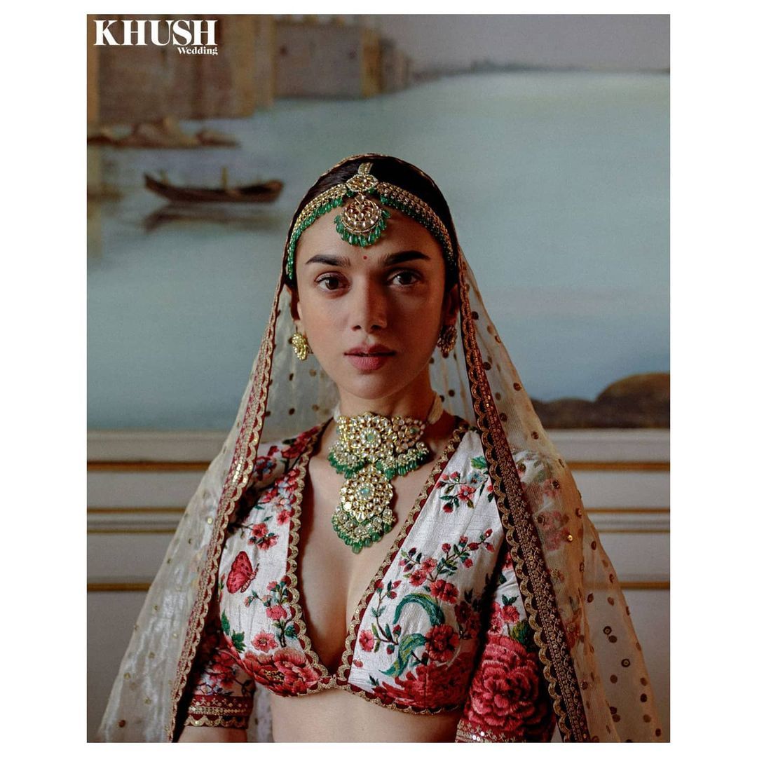 Aditi Rao Hydari in bridal avatar for Khush Weddin Aditi Rao Hydari in bridal avatar for Khush Weddin