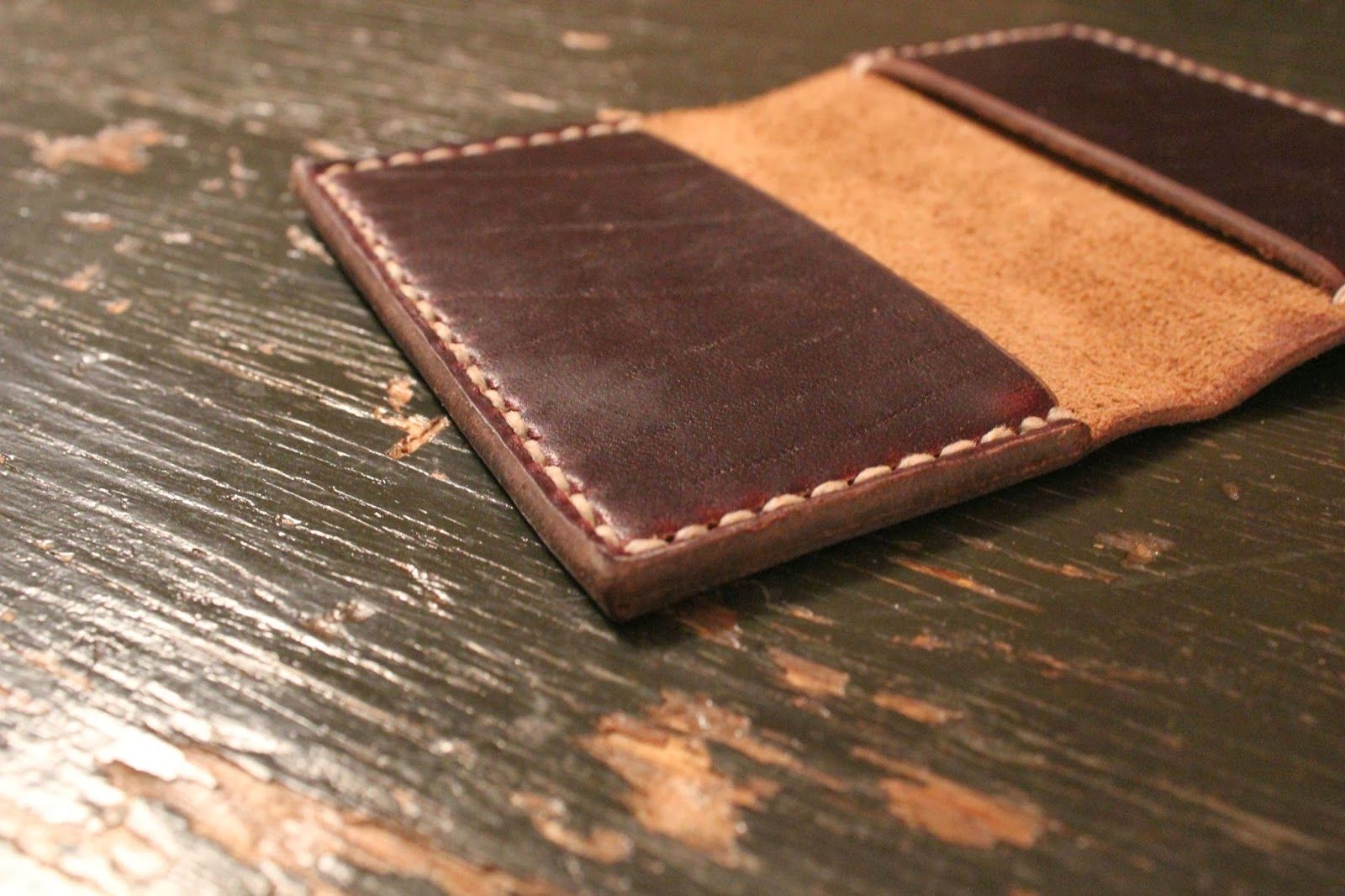 A wallet with your own hands - from leather, felt, wood 76 A wallet with your own hands - from leather, felt, wood 73