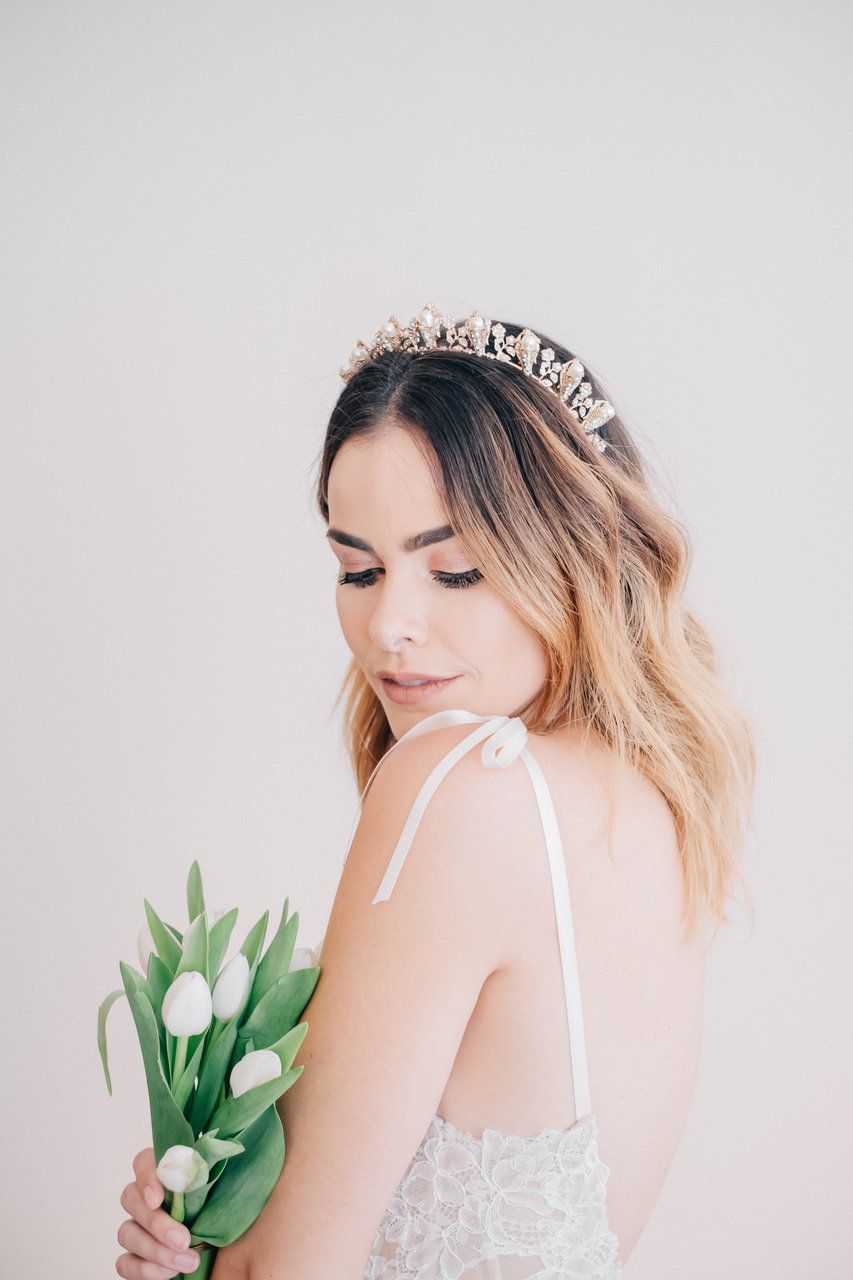 Maria Elena Headpieces Me 9801 Mt G Headpiece Bridals By Lori