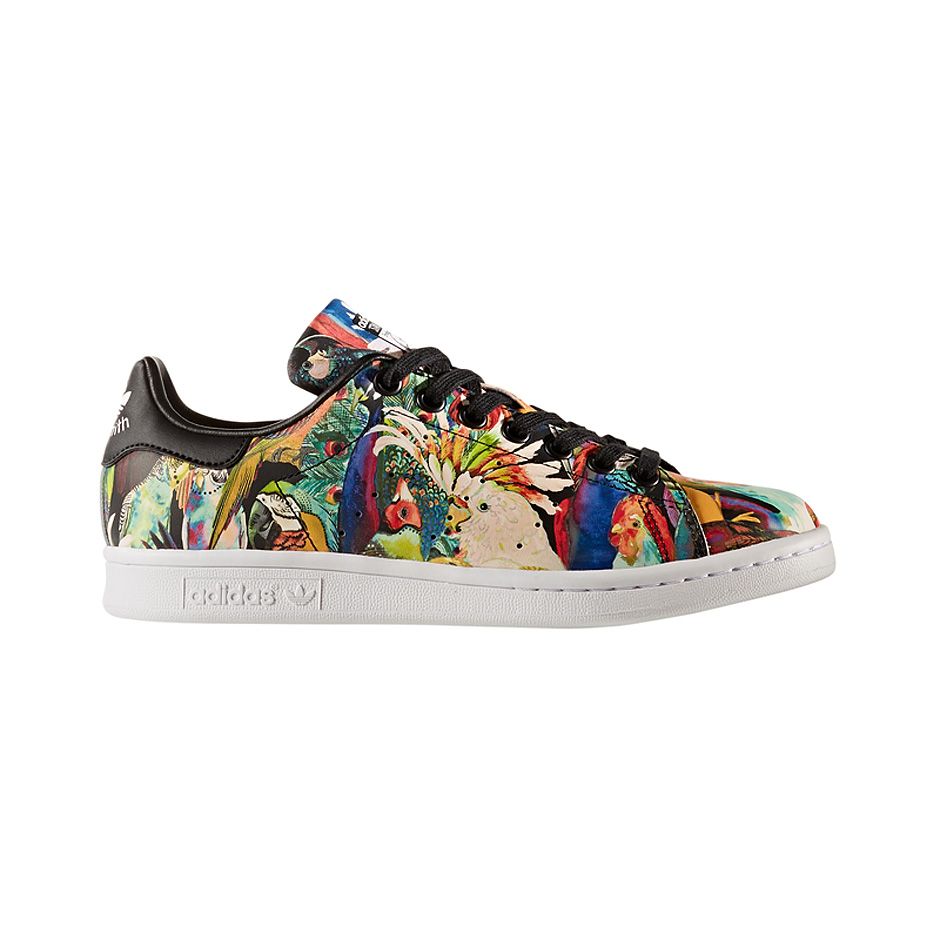 Adidas Originals W Stan Smith Passaredo, Black Multi | Adidas originals, Adidas, Farm women