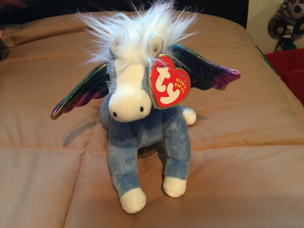 - MWMTs Stuffed Animal Toy 6 inch TY Beanie Baby THE DOG Chinese Zodiac