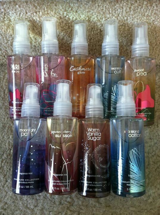 bath body works mini fragrance mist 88ml 85rb each bath and body works mini