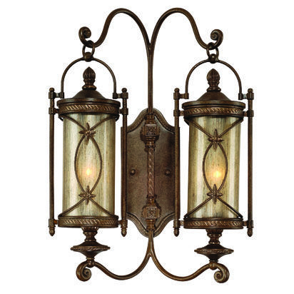 St Moritz 2 Light Outdoor Wall Sconce By Corbett Lighting Wall Lights Wall Lantern Corbett Lighting