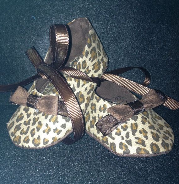 leopard print baby shoes