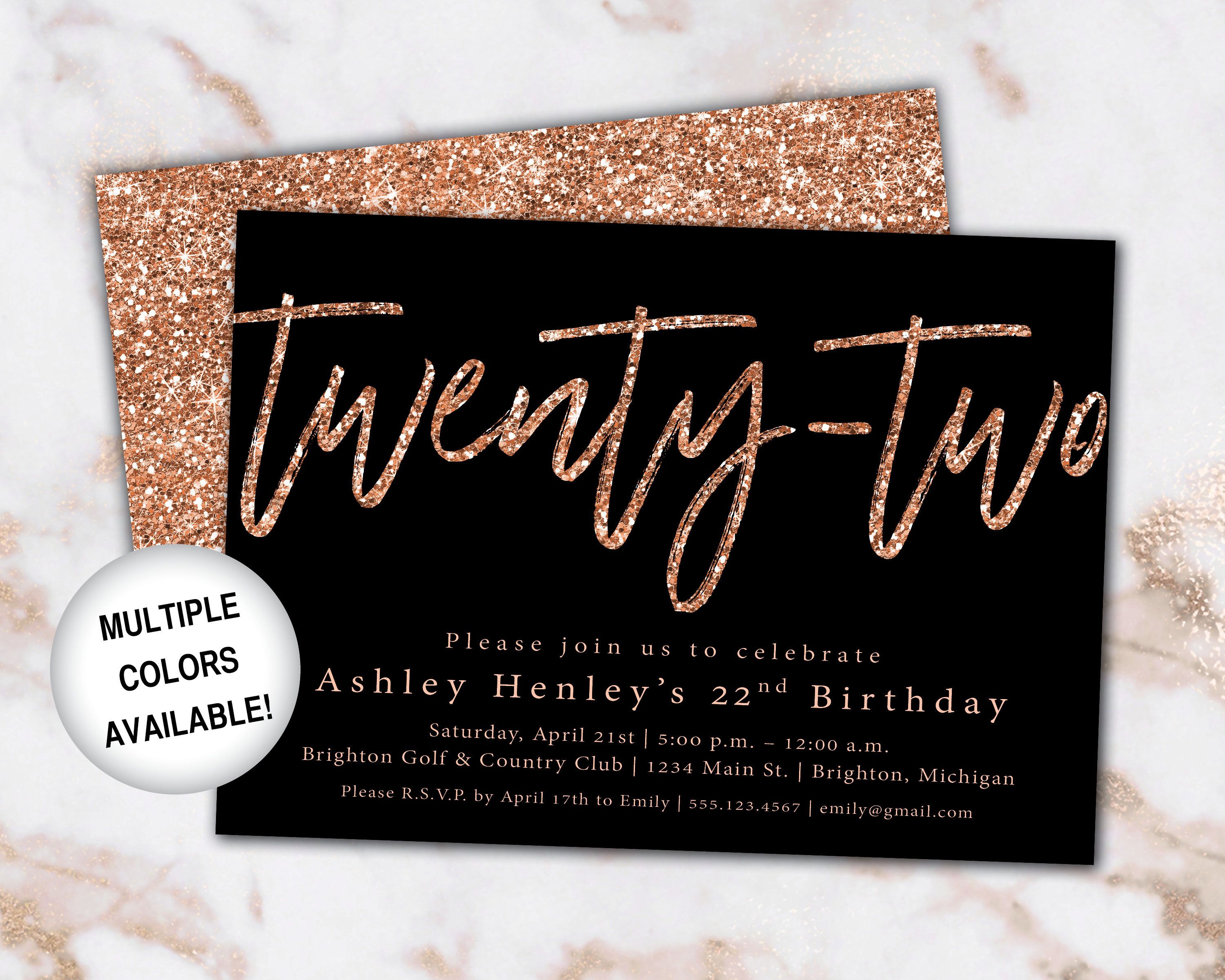 5nd Birthday Invitation Rose Gold 5nd Birthday Invitation Etsy 5nd Birthday Invitation Rose Gold 5nd Birthday Invitation Etsy
