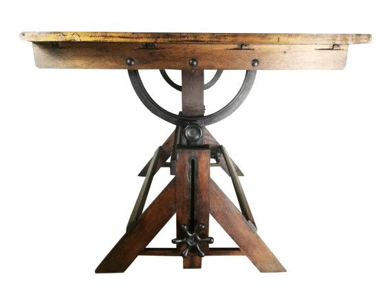 Large Antique Drafting Table Cast Iron Hardware Oak And Maple Large Antique Drafting Table Cast Iron Hardware Oak And Maple Construction
